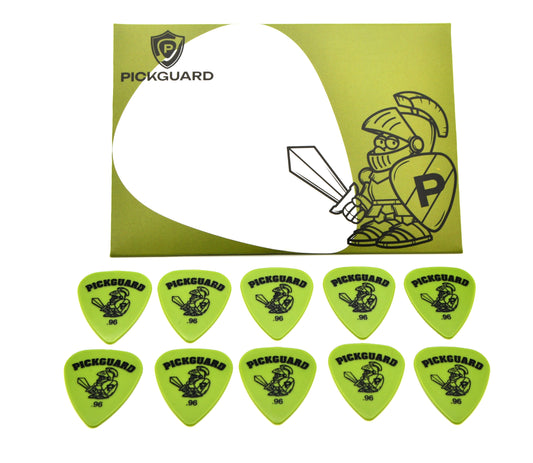 Guitar Picks - Medium/heavy 0.96mm - pack of ten - Free shipping