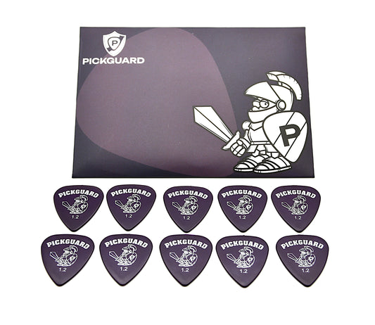 Guitar picks - Heavy guage 1.2mm thick - Pack of ten - Free shipping